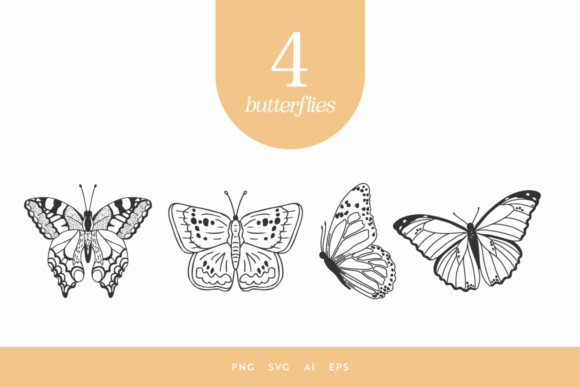 Download Butterflies Illustrations - Butterflies illustrations Collection