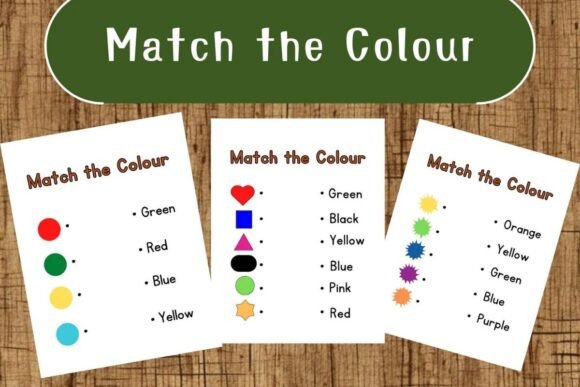 Download 30 Match the Colours - Colours Collection