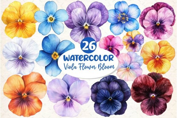 Download Viola Flower Bloom Clipart - Viola flower Collection