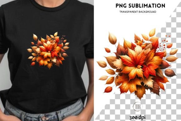 Download Autumn Leaves PNG Digital Prints - Digital Collection