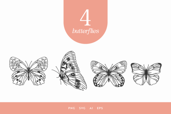 Download Butterflies Illustrations - Butterflies illustrations Collection