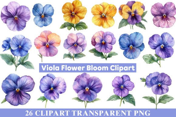 Download Viola Flower Bloom Clipart - Viola flower Collection