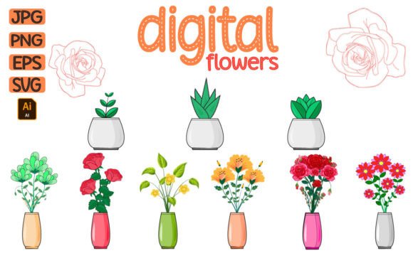 Download Flowers - Digital Flowers - Digital Collection